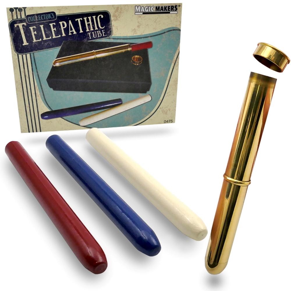 Tube télépathique de collection avec boîte noire, par Magic Makers