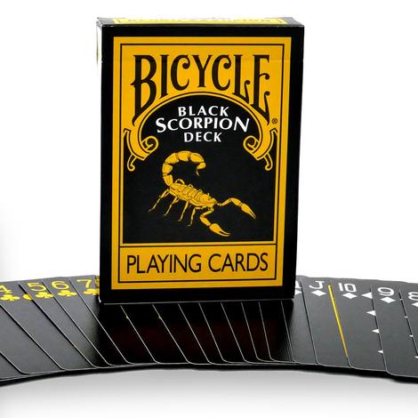 Black Scorpion Bicycle Deck