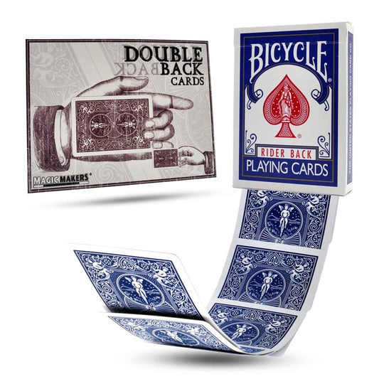 Bicycle Blue Double Back Deck, Magic Makers
