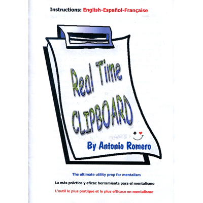 Real Time Clipboard, Antonio Romero