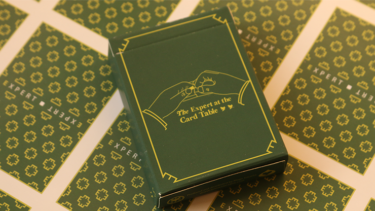 Limited Edition The Expert at the Card Table (Green) Playing Cards, on sale