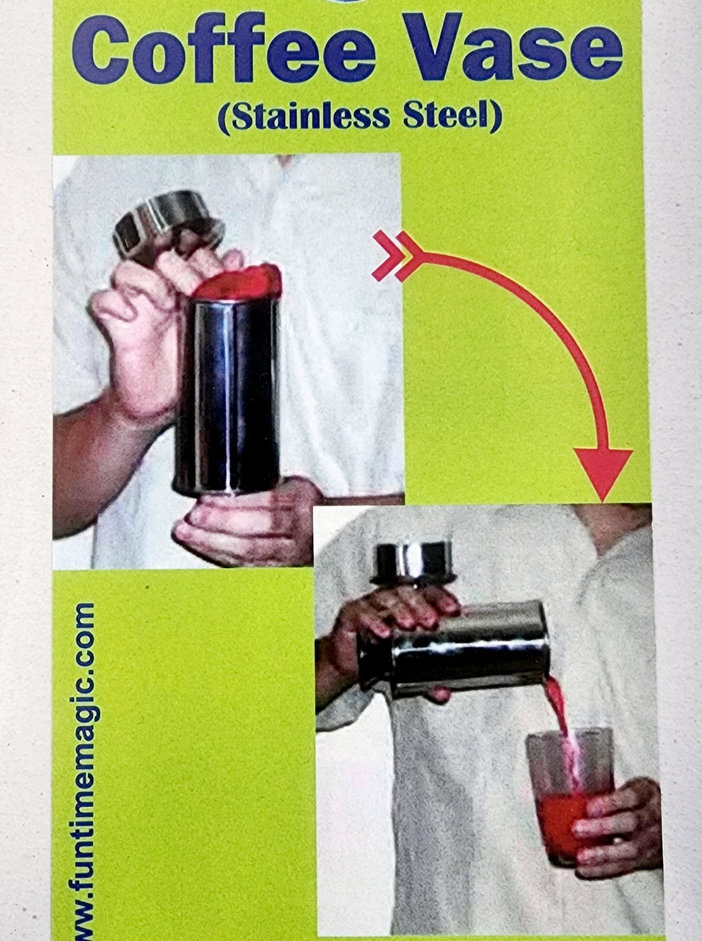 Vase à café (acier inoxydable)