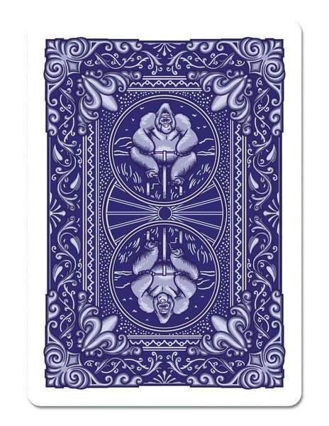 Gorilla Bicycle Playing Cards