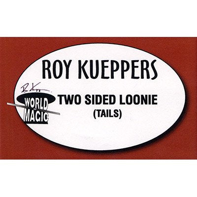 Two sided Canadian Loonie -, Tails, by Roy Kueppers