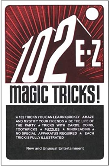 102 EZ Magic Tricks, booklet, on sale
