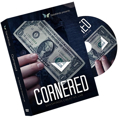 Cornered (with DVD and Gimmick) Set by SansMinds Creative Lab, on sale