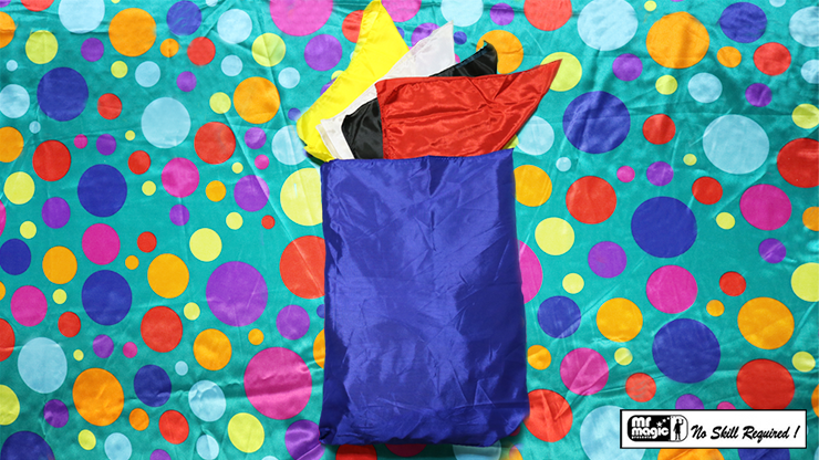 Bag to 'Happy Birthday' Silk, 36 inch x 36 inch by Mr. Magic, on sale
