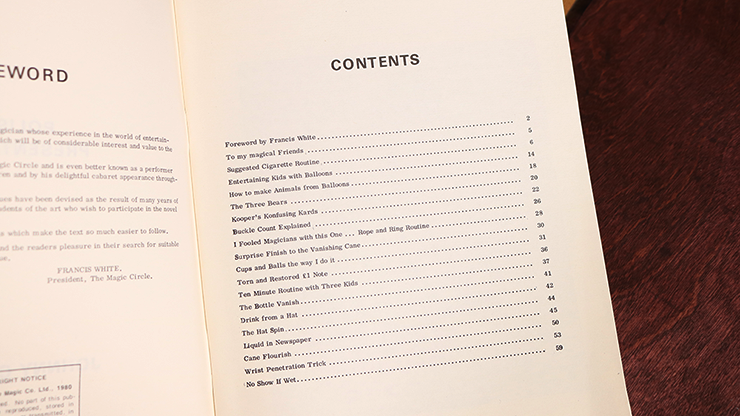 Présentations raffinées de Johnny Cooper, en vente