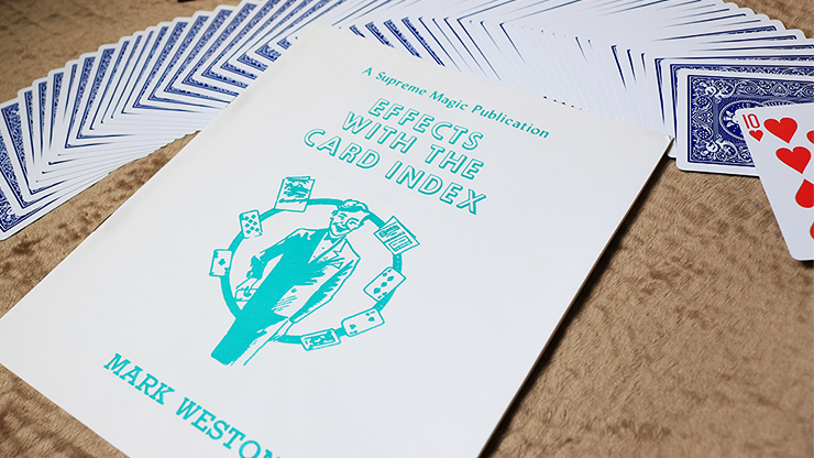 Effets avec le Card Index de Mark Weston, en vente