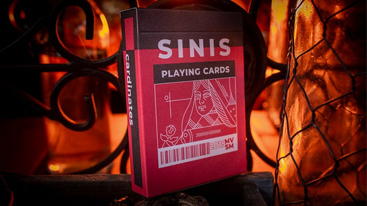 Sinis, Raspberry and Black Playing Cards by Marc Ventosa, on sale