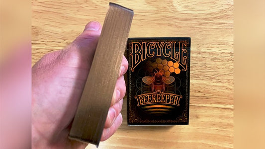 Gilded Bicycle Beekeeper Playing Cards, Dark