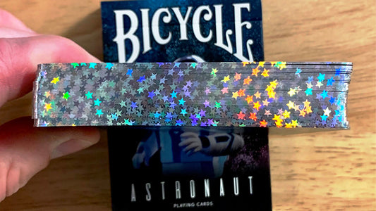 Gilded Bicycle Astronaut Playing Cards