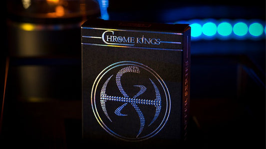 Chrome Kings Carbon Playing Cards, Foiled Edition