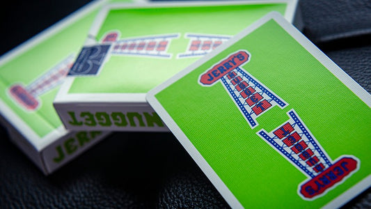 Modern Feel Jerry's Nuggets, Green Playing Cards*