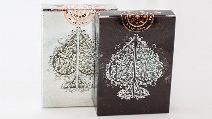 Victorian, Obsidian Edition Playing Cards, on sale