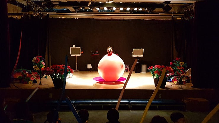 Ballon entrant BLEU, 160 cm - 80 pouces par JL Magic