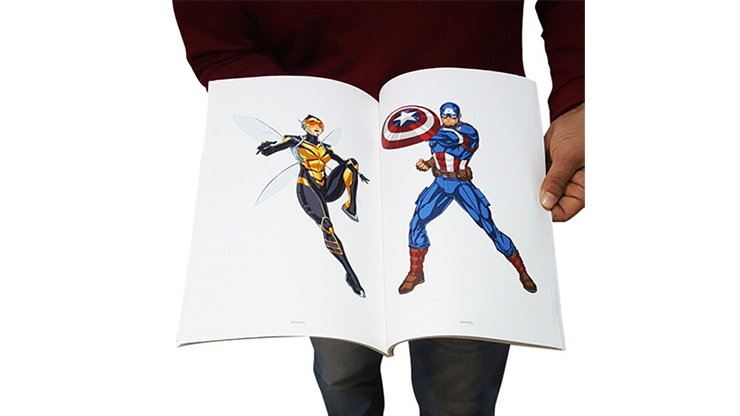 Magic Coloring Book, AVENGERS by JL Magic