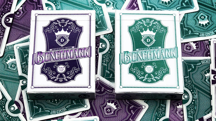 Benchmark, cartes à jouer Teal, en vente