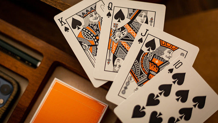 Lounge Edition in Hangar, Orange by Jetsetter Playing Cards, on sale