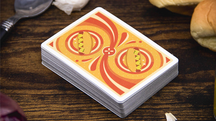 Cartes à jouer Hot Dog de Fast Food Playing Cards, en vente