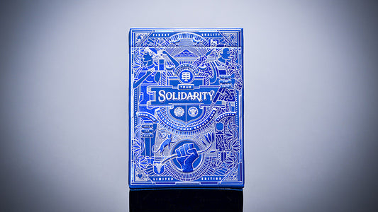 Solidarity, Navy Blue Playing Cards By Riffle Shuffle, on sale