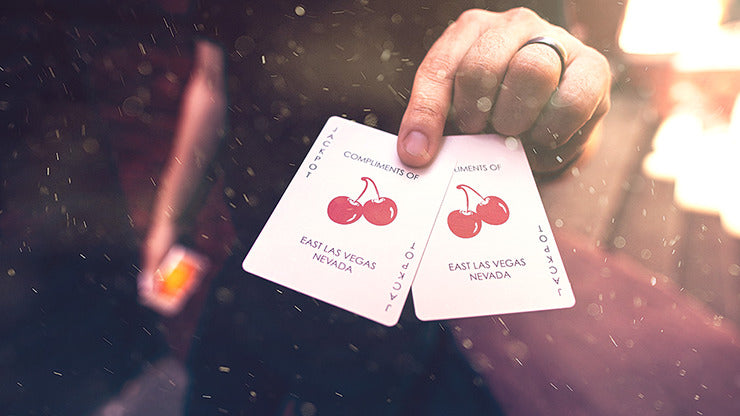 Cherry Casino Summerlin Sunset, cartes à jouer orange de Pure Imagination Projects, en vente