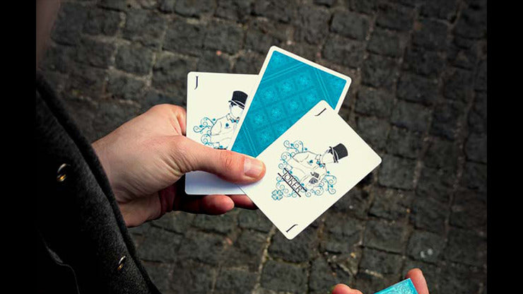 Cartes à jouer Oxalis, édition Teal, en vente