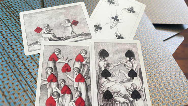 Gilded Cotta's Almanac #1, cartes à jouer numérotées à transformation de sceau, en vente