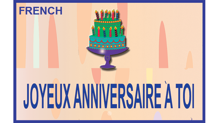 JOYEUX ANNIVERSAIRE DÉCHIRÉ ET RESTAURÉ, 25 PK. par Uday, en vente