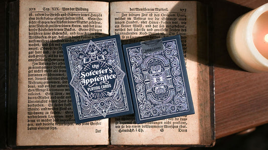 Sorcerer's Apprentice Playing Cards, Blue, on sale