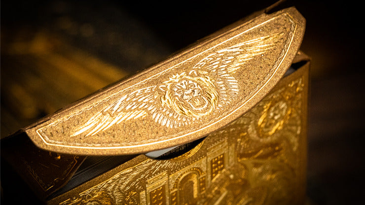 Babylon Golden Wonders Foiled Edition Playing Cards by Riffle Shuffle, on sale