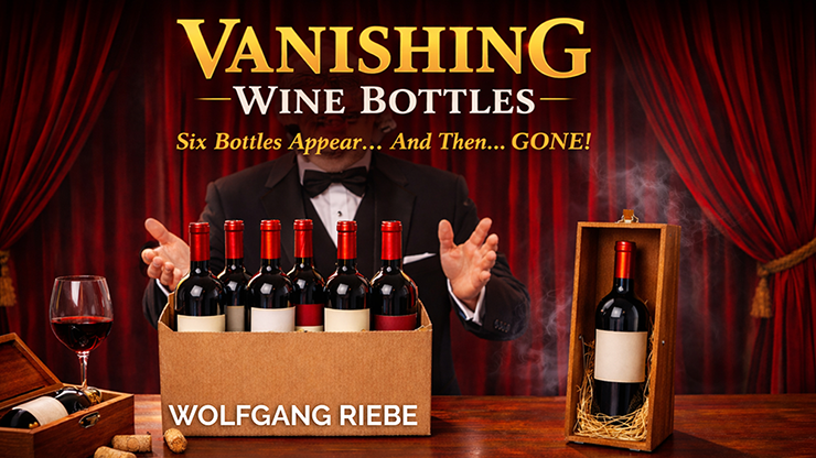 Vanishing Wine Bottles 2.0 by Wolfgang Riebe (- Mixed Media Download)