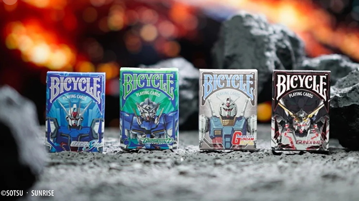Bicycle Gundam 00 Playing Cards