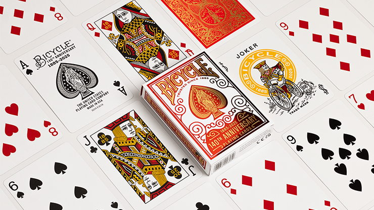 Bicycle 140th Anniversary Playing Cards by US Playing Card