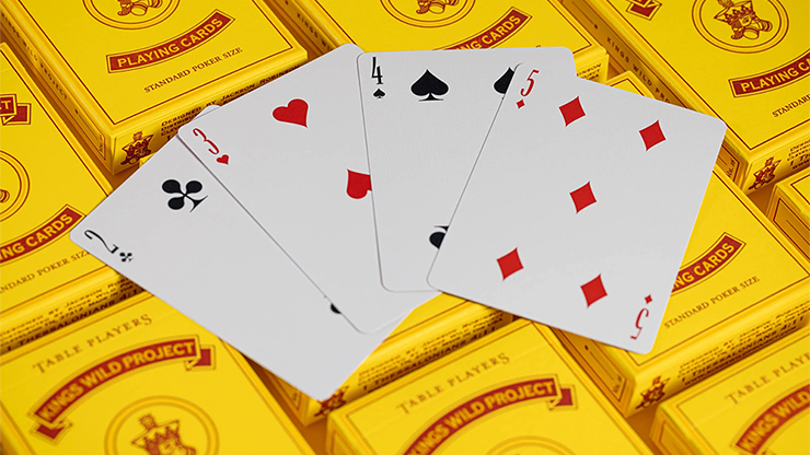 Limited No.13 Table Players Vol.16 Playing Cards by Kings Wild Project