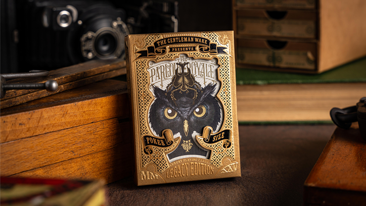 limited edition deck of cards The Parlour Royale Legacy Edition (Gold Gilded) Playing Cards – Todsky's  Magic Shop