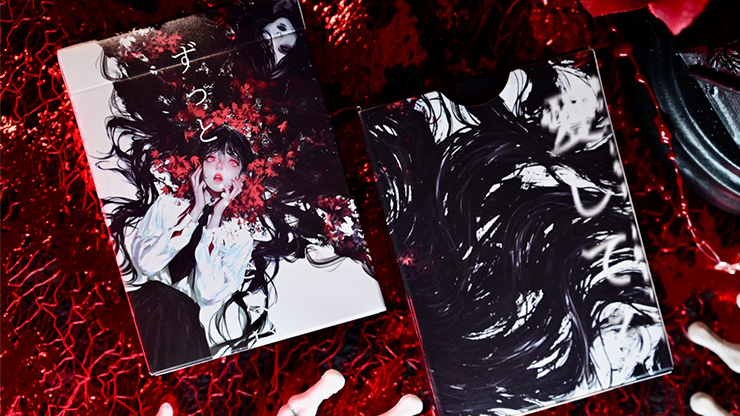 Crimson Maple Playing Cards by Evolkad