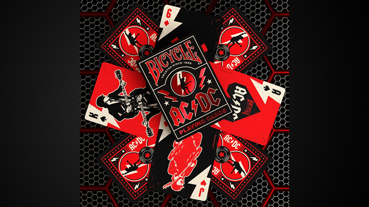 Bicycle AC/DC Playing Cards by US Playing Cards