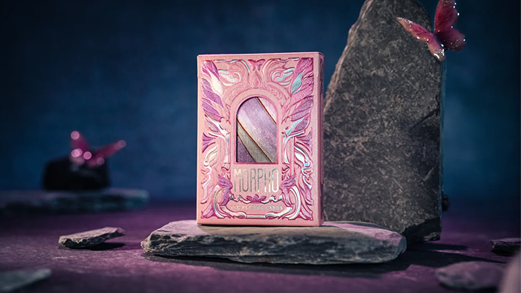Morpho V2 (Pearl / Pink) Playing Cards by TCC Fashion – Todsky's