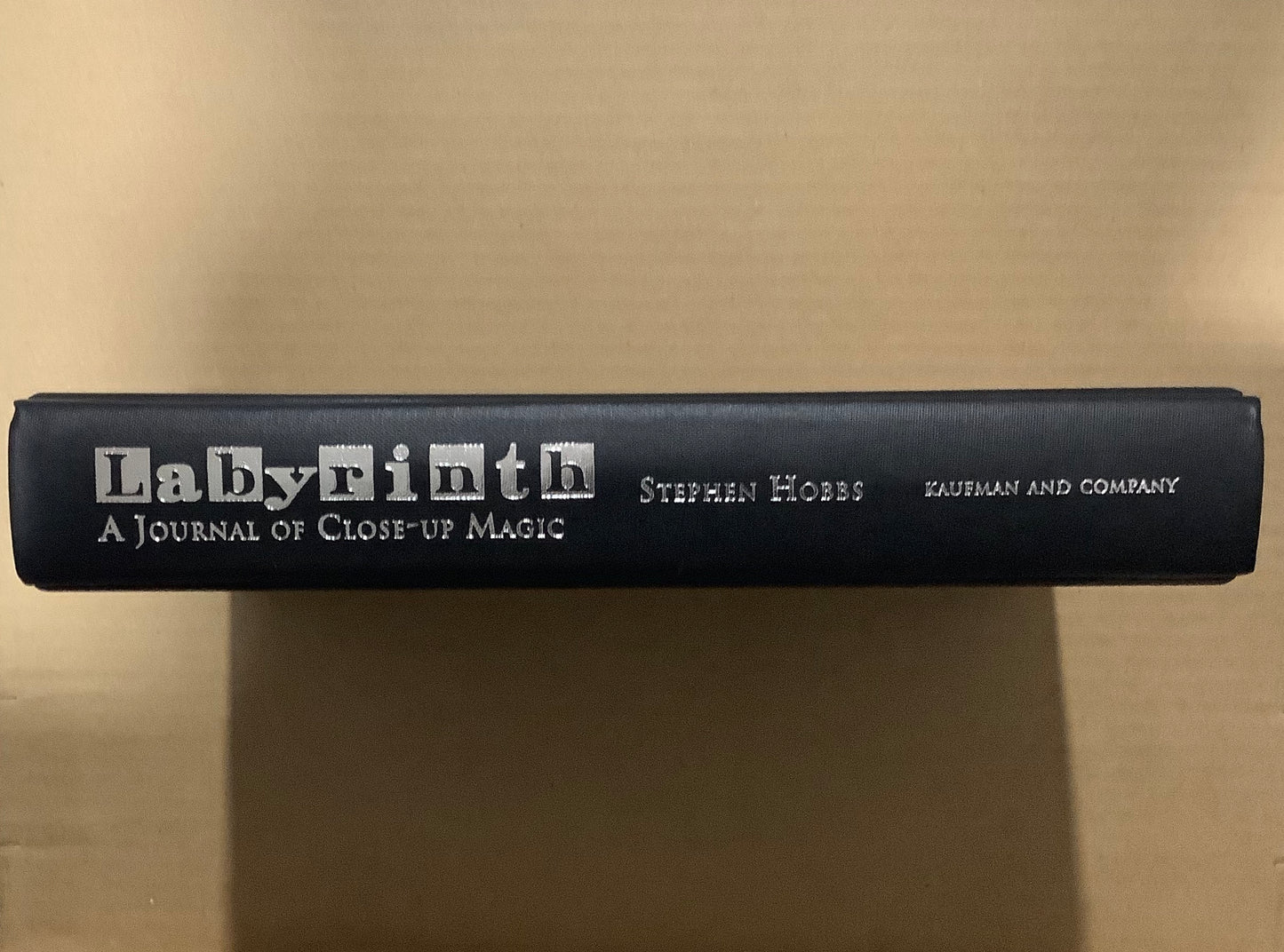 Labyrinth, A journal of Close-Up Magic, Stephen Hobbs