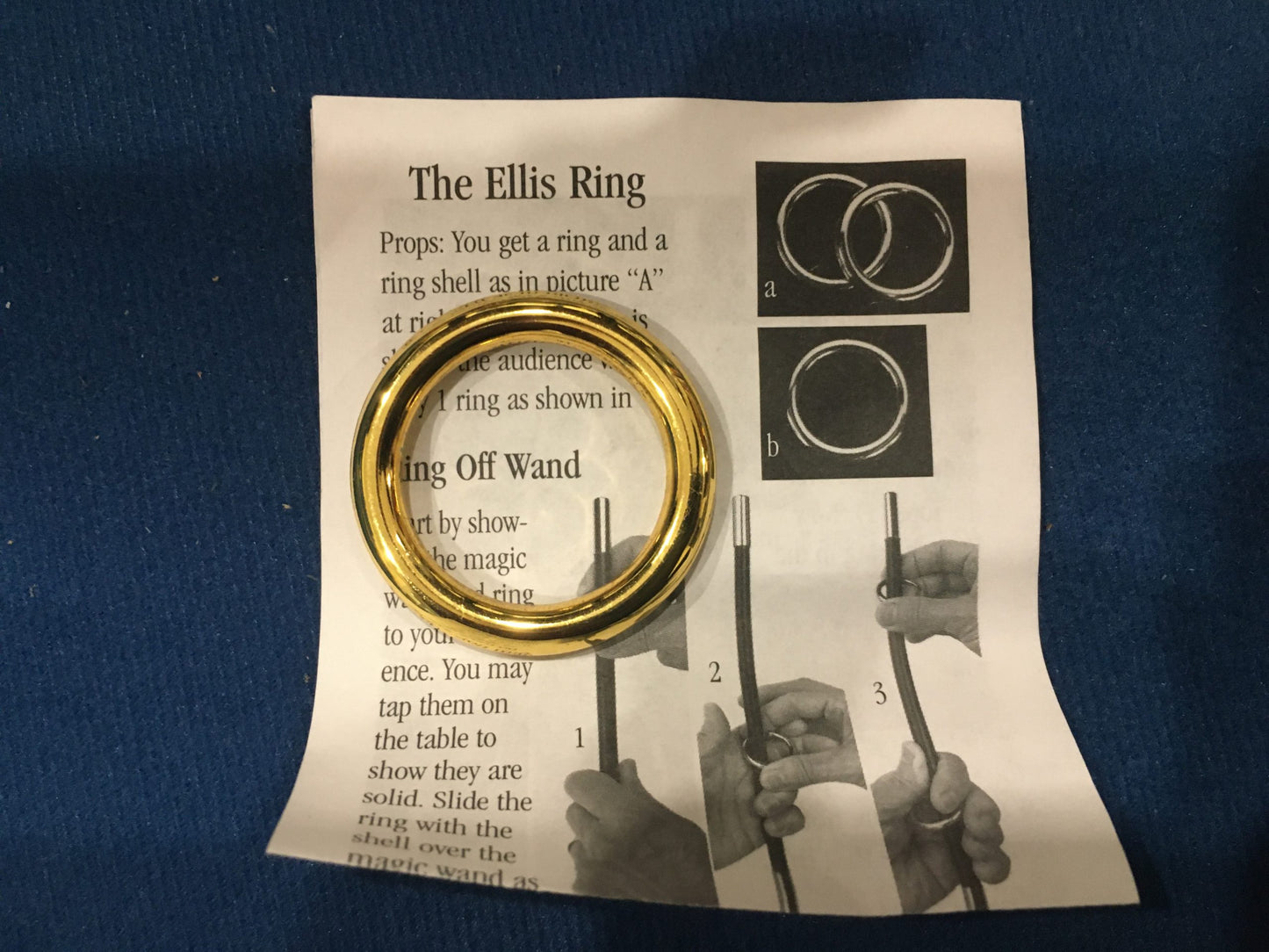 La bague Ellis, utilisée