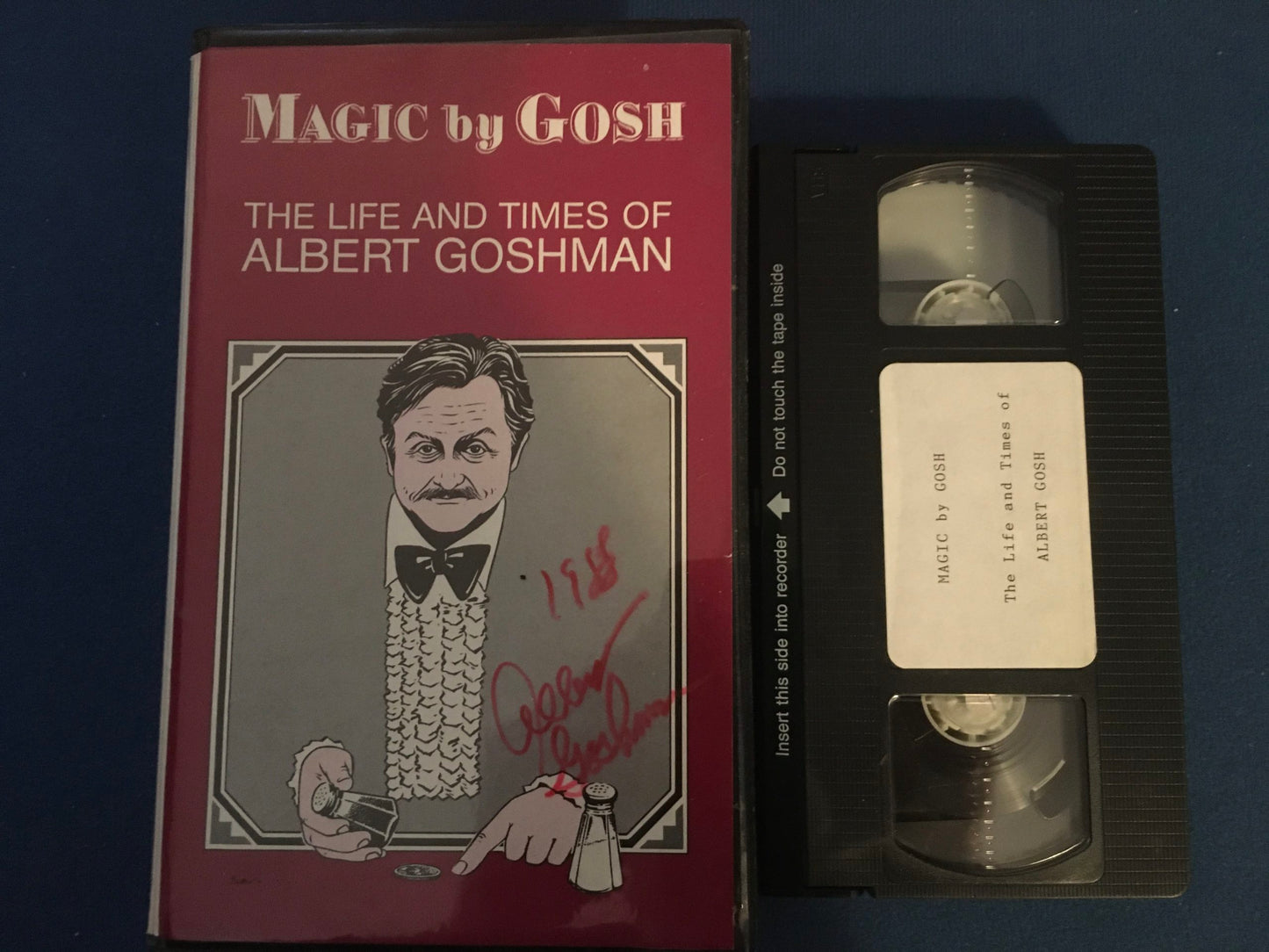 Magic by Gosh VHS, signed, used
