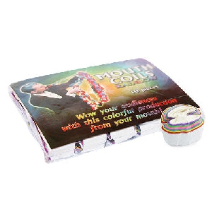 Mouth Coils - Multicolor (Rainbow) - 25 ft - Pack of 10