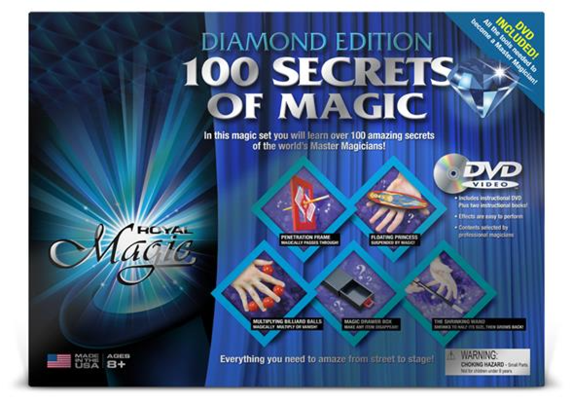 100 SECRETS DE MAGIE, ÉDITION DIAMANT (MAGIE ROYALE)