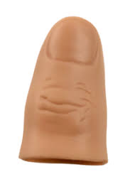 Embout de pouce en caoutchouc