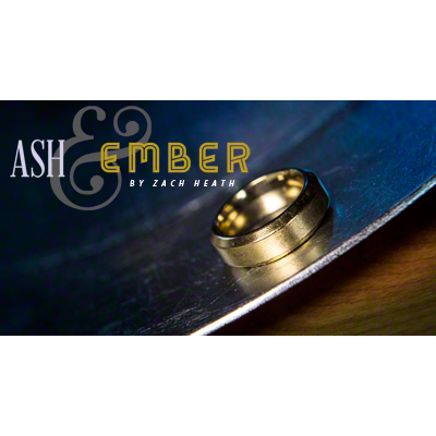 Bagues biseautées en or Ash and Ember, taille 9, 2 par Zach Heath, en solde