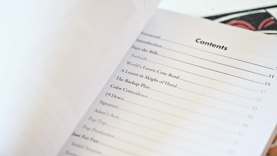 Livre de magie créative par Adam Wilber