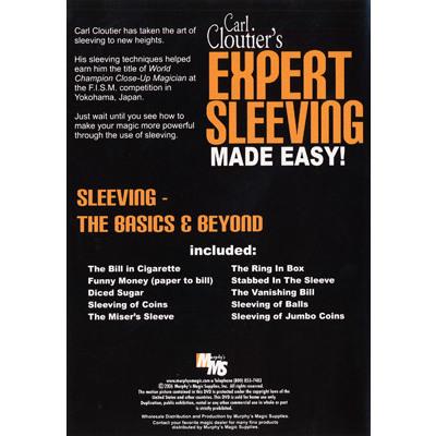 Expert Sleeving Made Easy by Carl Cloutier, on sale
