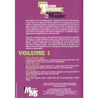 Leçons de Magie V1 par Juan Tamariz*