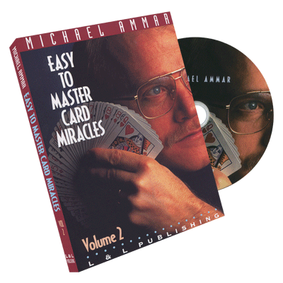 Easy to Master Card Miracles V2 de Michael Ammar, en vente